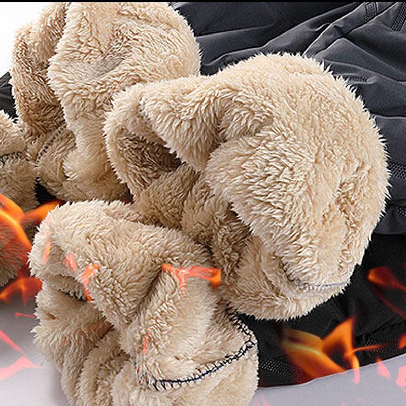 Men's USB Heated Lamb Fleece Pants - Intelligent, Warm Winter Wear