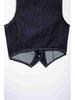 2024 Retro V-Neck Denim Vest & Wide-Leg Pants Set for Women