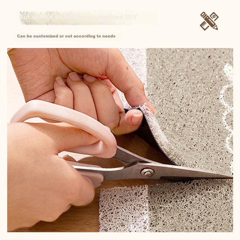 Ryan Entryway Door Mat Entrance Door Mat Anti-Slip Dirt-Resistant Carpet Mat Cuttable Entry Foot Mat