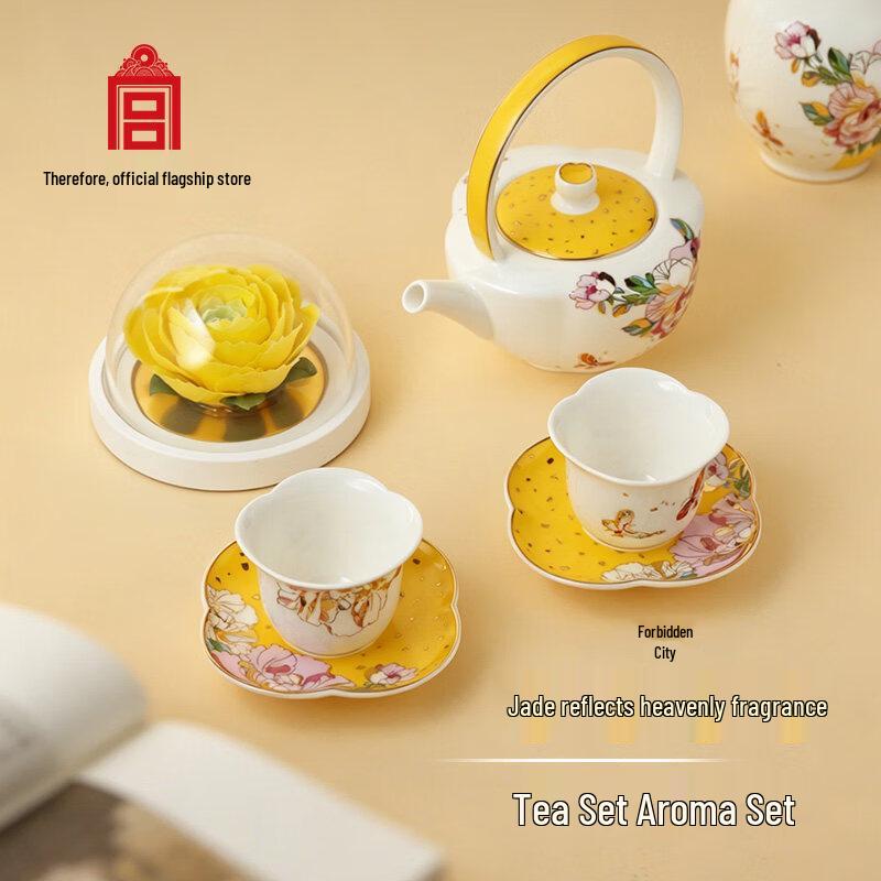 Gong Li Forbidden City Floral Tea & Fragrance Gift Set