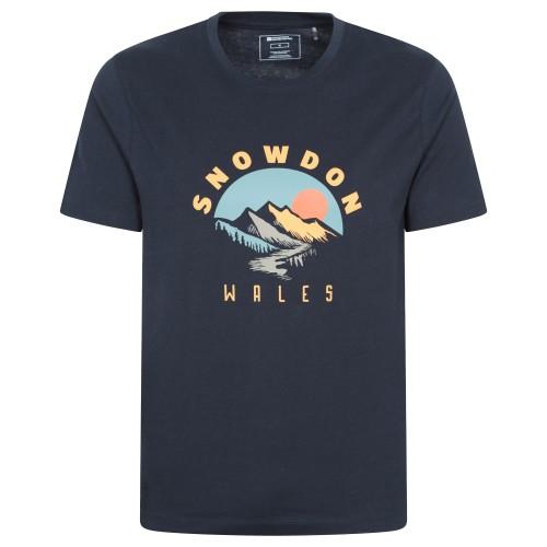 Mountain Warehouse Men's Snowdon Short-Sleeved T-Shirt