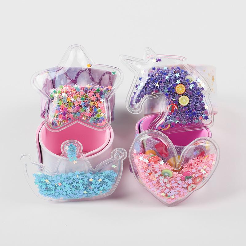 Kids Cartoon Wristband with Glitter Sequins Unicorn Mermaid Slap Bracelets Birthday Party Favors Gift Goodie Pinata Fillers