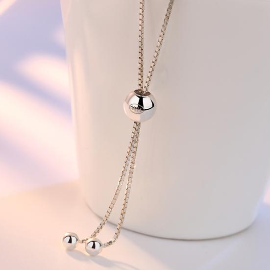 Women Bracelet Cubic Zirconia Detailing Adjustable Length Allergy-Free Bracelet Party Casual Wedding Jewelry Accessories