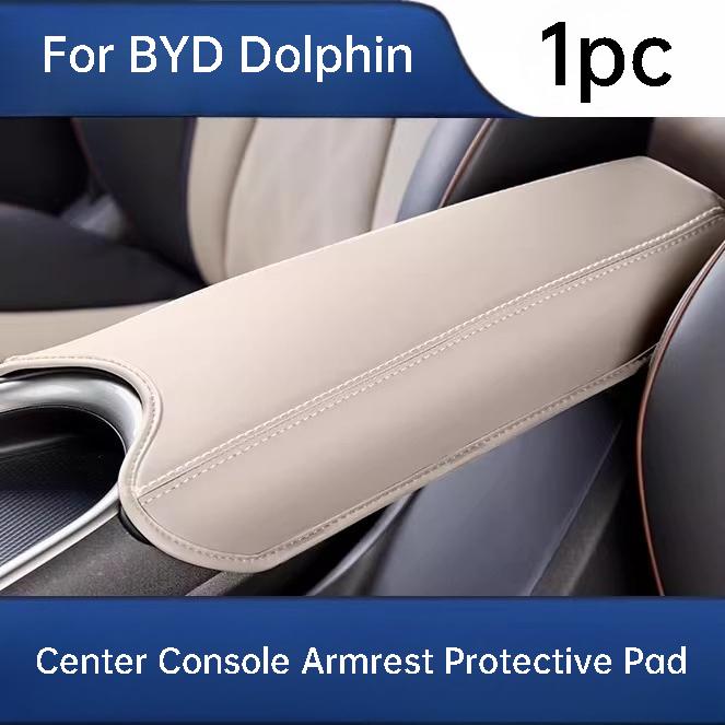 For BYD Dolphin Car Center Console Armrest Cover Protective Pad Scratch-resistant Mat Interior Accessories