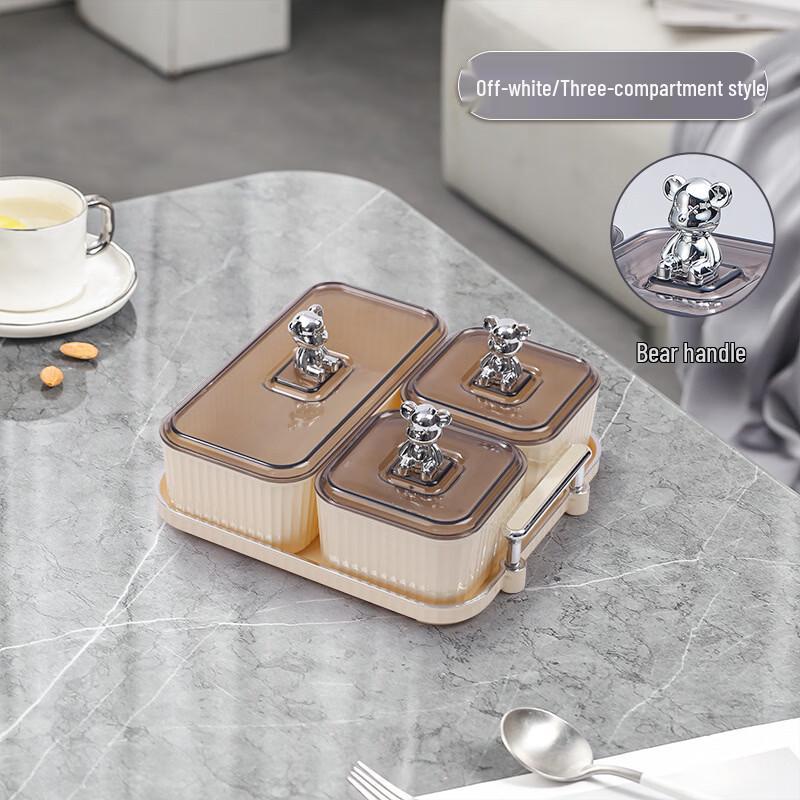 

Minimalist Light Luxury Transparent Fruit & Candy Plate