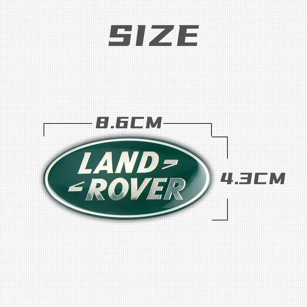 1Pcs Car Front Grille Sticker UK Flag Emblem Car Accessories For Land Rover Discovery 3 4 R4 Range Rover Evoque Sport Dander 2 3 SA7