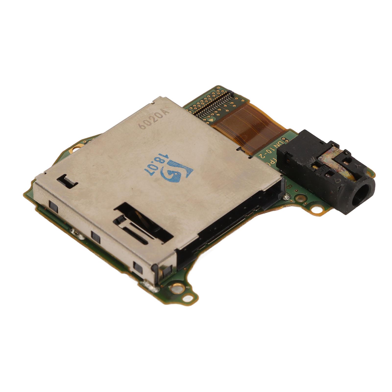 

Слот для карты игрового картриджа, сменный лоток для считывателя, плата гнезда игрового картриджа с наушниками 3,5 мм