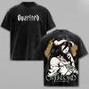 Overlord Albedo Anime Printed Tee Men Women Washed Cotton T-shirts Manga Vintage T Shirt Harajuku Unisex Short Sleeve Tshirt