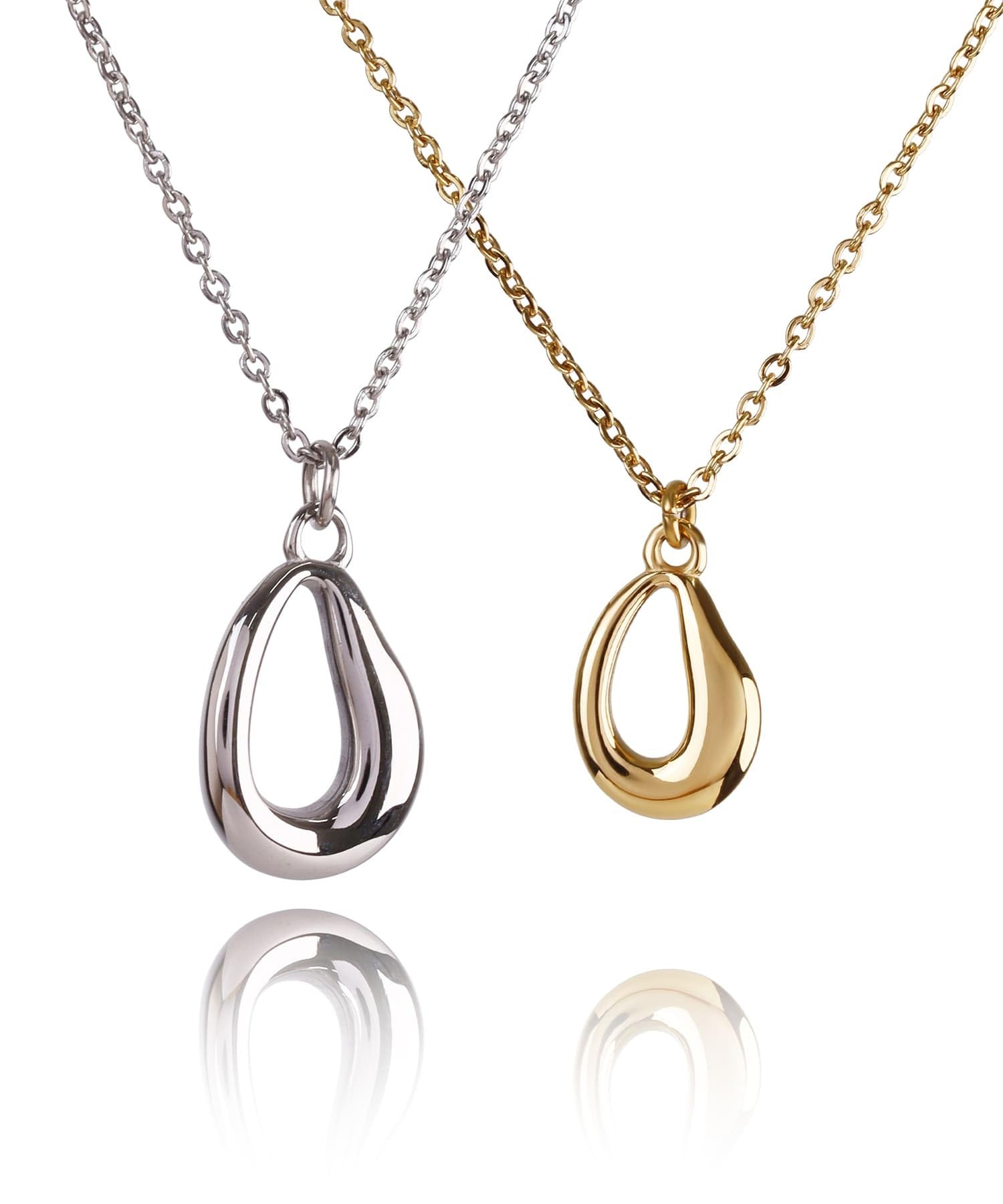 

Lionheart Necklace [Limited Edition] LH-1 Loop Pair Necklace / Surgical Stainless Steel (Hypoallergenic)