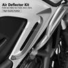 Motorrad Zubehör Obere Windabweiser Set Windschutz für Honda NC 700X NC700X NC 750 X NC750X 2012 2013 2014 2015