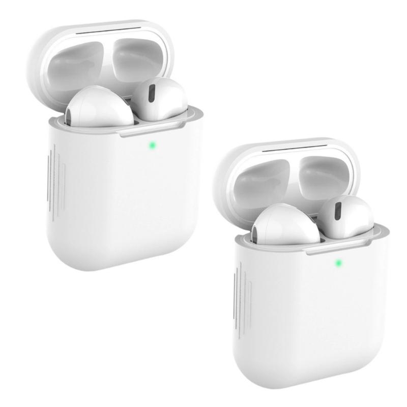 Not Drop Soft Protective Cover Flexible Skin Tight Fit Easy Installation Shock Absorbing Earbud Covers for Earbud 1/2