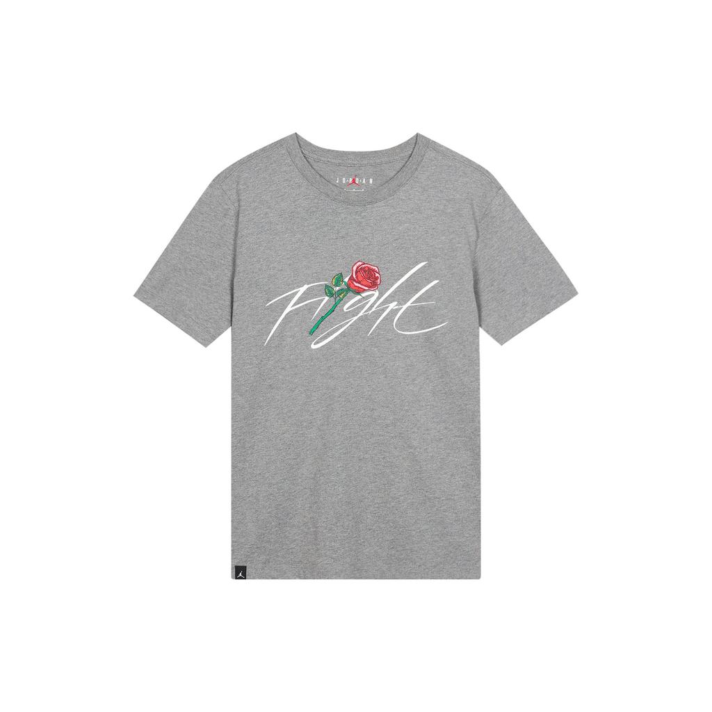 Jordan Drop Shoulder Sleeve T-Shirt Men's Gray DQ7391-091