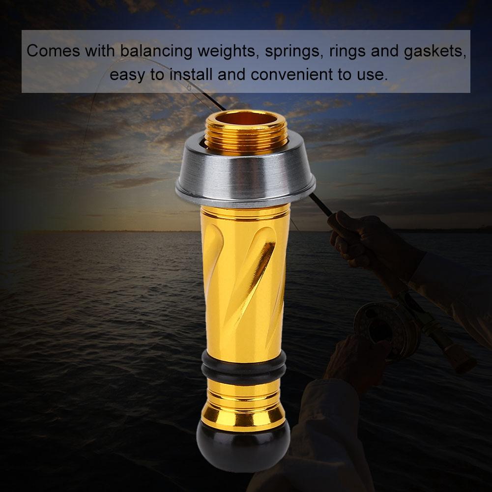Anti collision Fishing Reel Wheel Balancer Balance Device Fishing Accessory (Gold)
