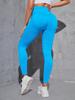 Seamless High-Waist Peach Lift Yoga Pants with Tummy Control