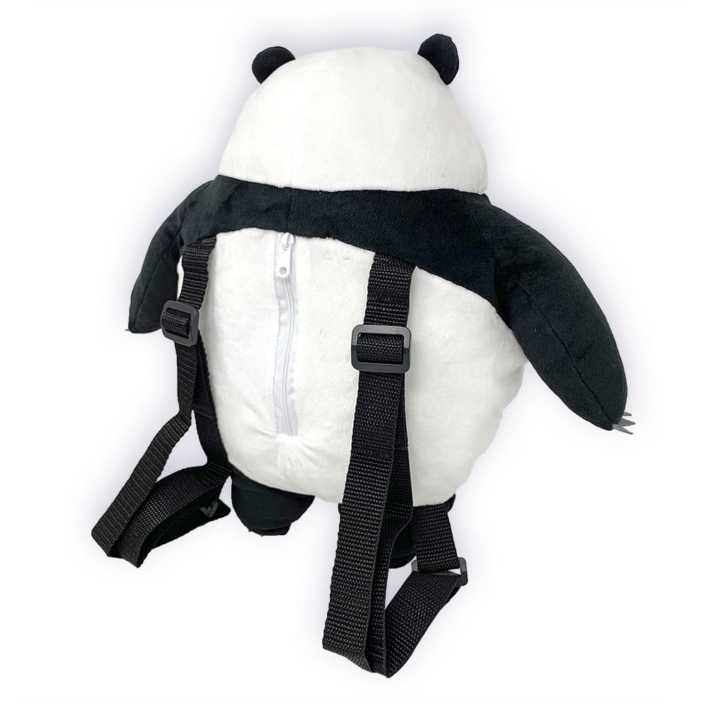 Official Panda and Kopanda Papanda Plush Backpack with Storage for Small Items (approx. 38cm)