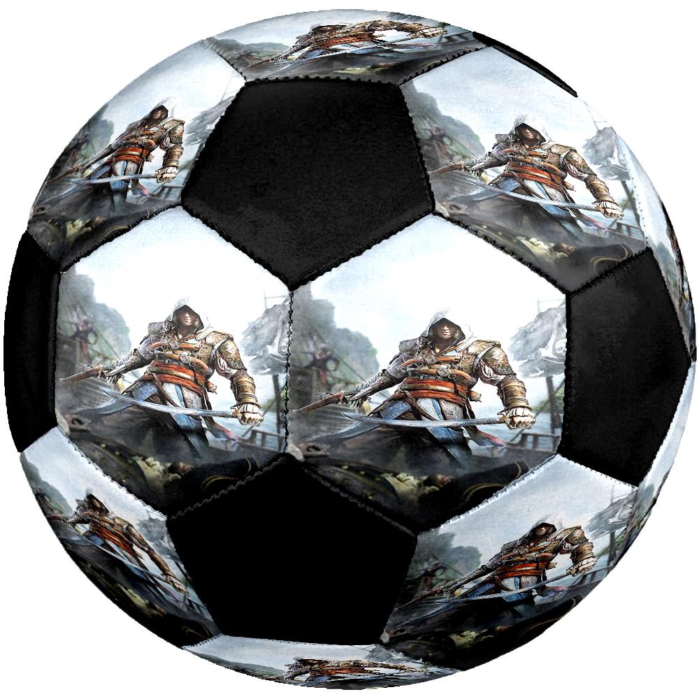 Assassin's Creed Theme Size 5 Soccer Ball, Suitable for Both Indoor and Outdoor Matches, a Gift Suitable for Everyone.