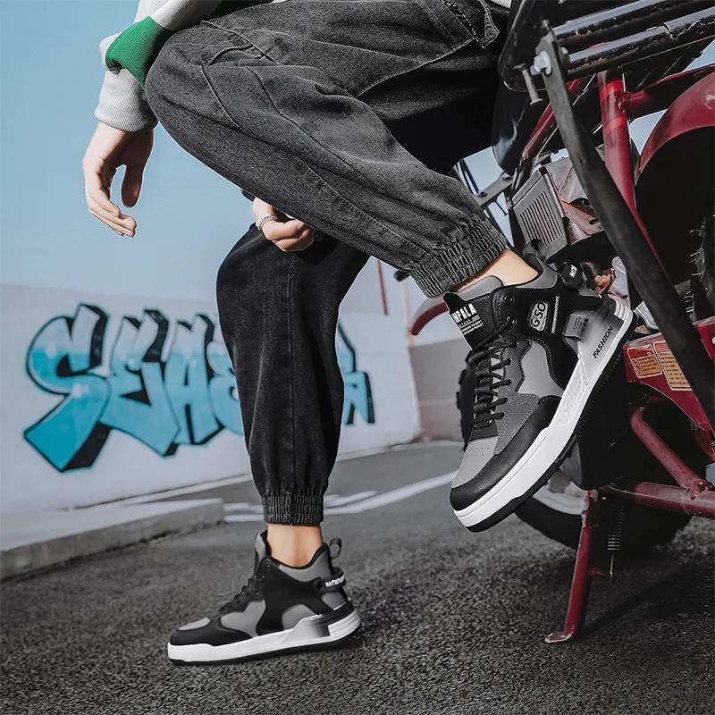 Fashion Men's Sneakers Basketball Shoes Men Casual Shoes High Quality Shoes for Men 2025 New Breathable Male Tennis Zapatillas Hombre