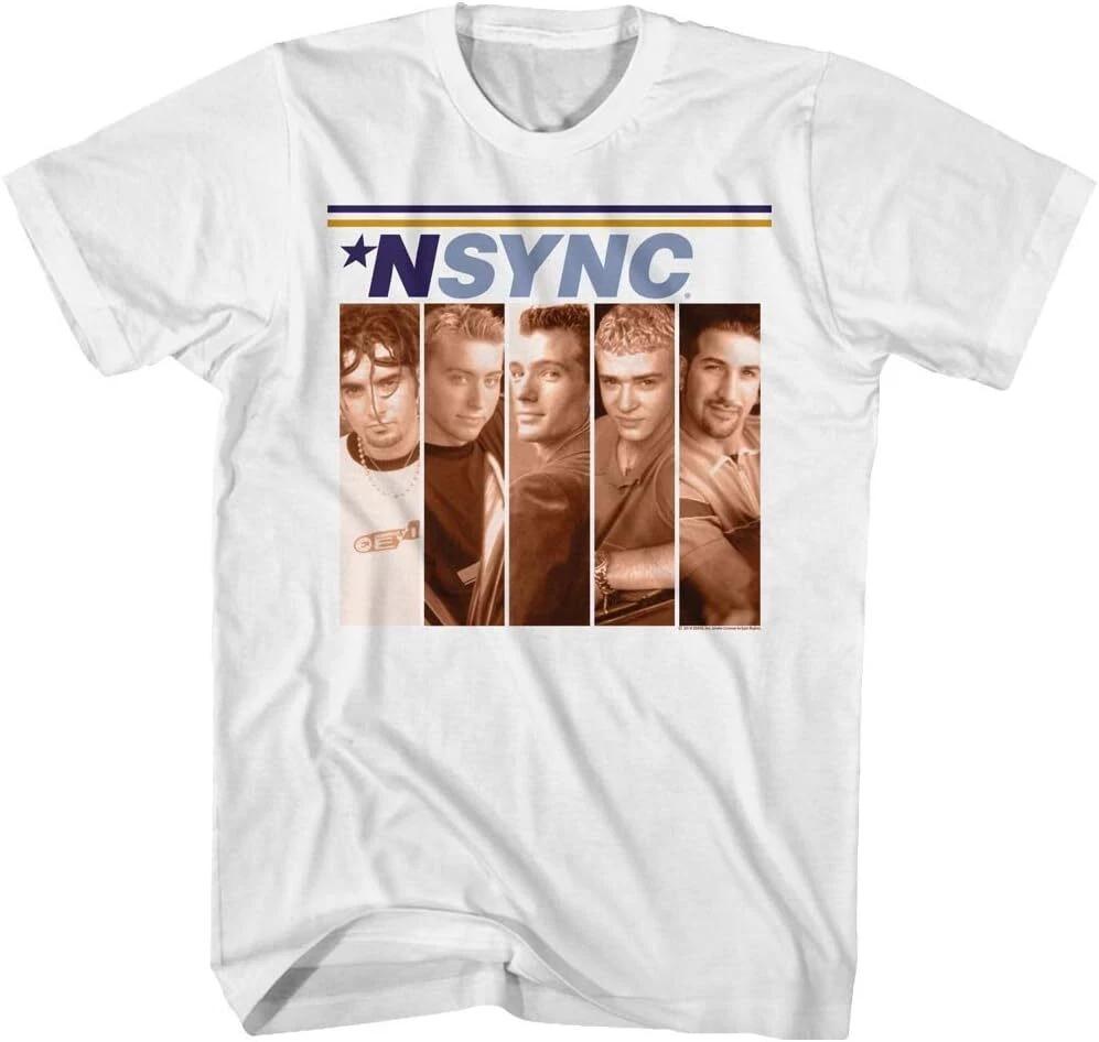 American Classics Nsync Boxes White Adult Tshirt Tee S