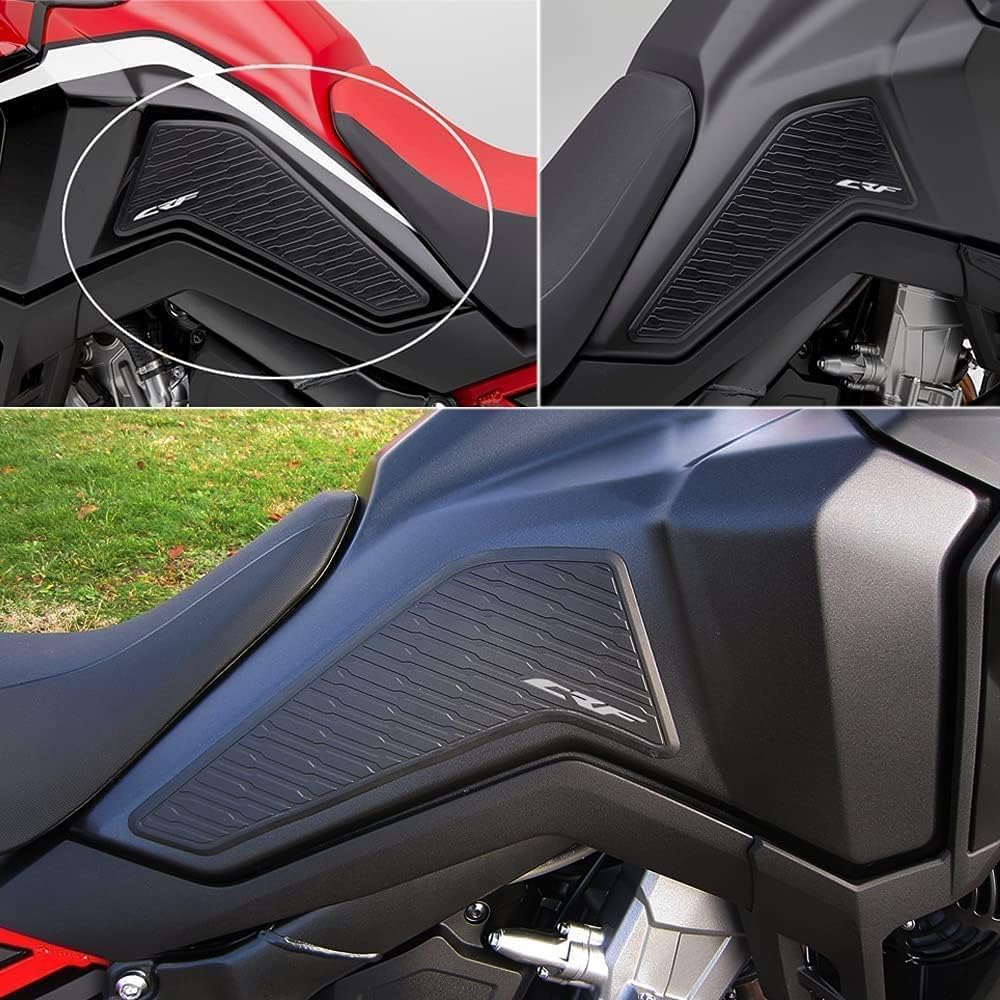 For CRF1100L, Anti-Slip Fuel Tank Sticker, Motorcycle Gas Tank Protector for Waterproof Fuel Tank