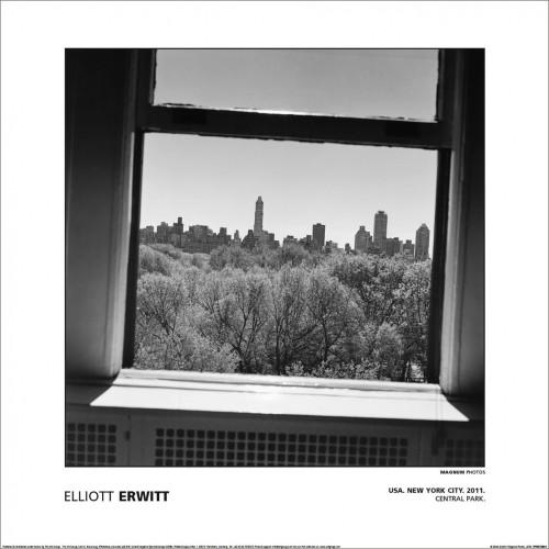 MAGNUM Elliot Erwitt - Usa New York City Central Park 2011 Print