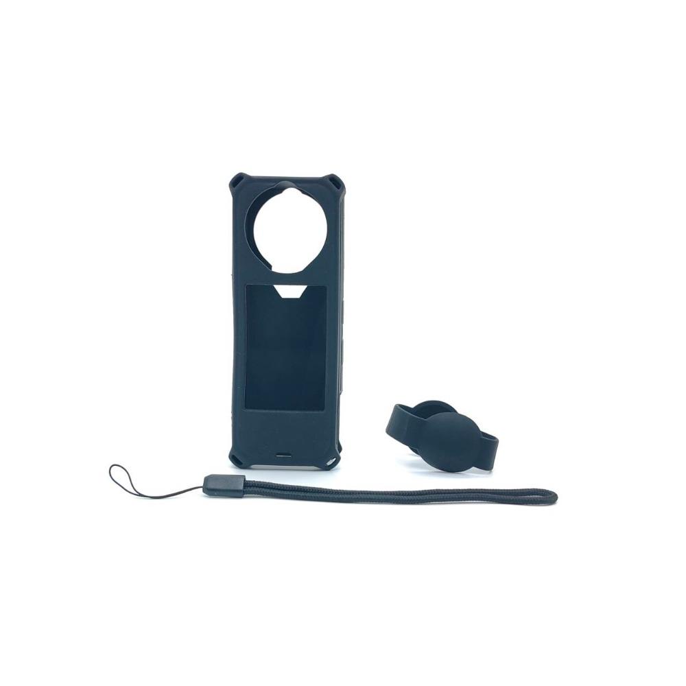 Silicone Protective Case Anti-Scratch Dustproof Body Cover All-round Anti-Fall Lens Protector for Insta360 X5