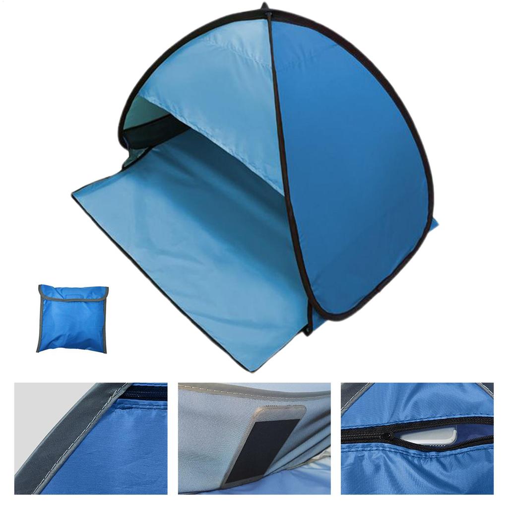Head Tent Automatic Sun Shade Shelter For Camping UV Protection Canopy For Outdoor Garden Poolside Fishing Hiking Sporting