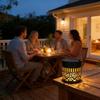 2pcs LED Solar Light IP65 Waterproof and Warm Wall Light Suitable for Garden Lawn Camping Steps Greenway Courtyard Night Light
