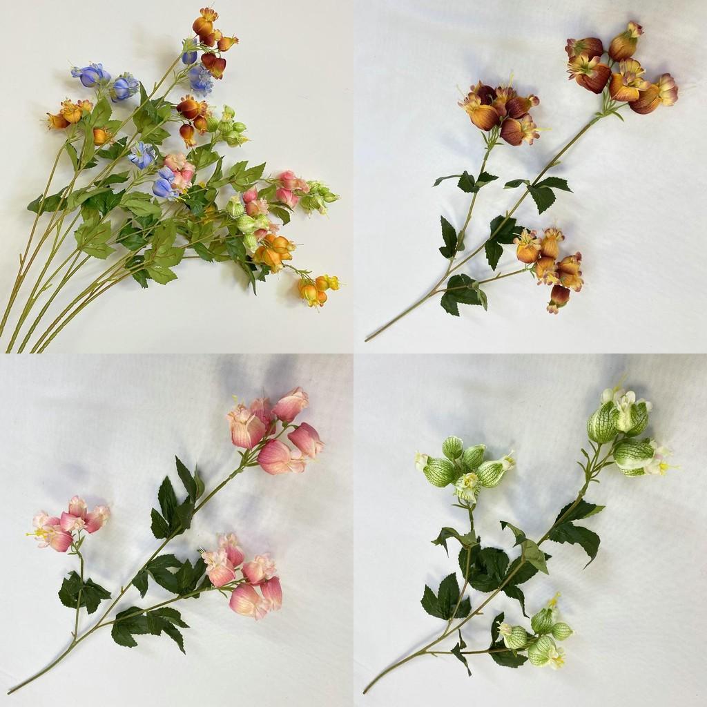 Künstliche Lampionblumen Seidendruckblumen für Heim- und Hochzeitsdekoration