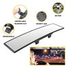 Universal 300MM Convex Clear Interior Clip On Rear Mirror Wide View Angle US H