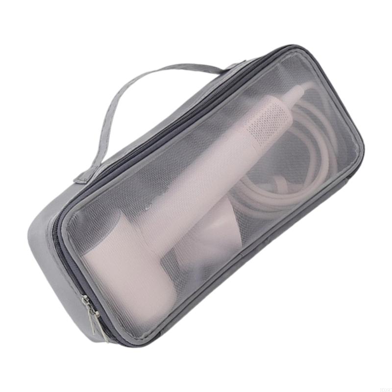 Lightweight Nylon Protector Sleeve For Blow Dryer Flat Irons Heat Resistant Interior Secure Zippered Closure Holder HX6C