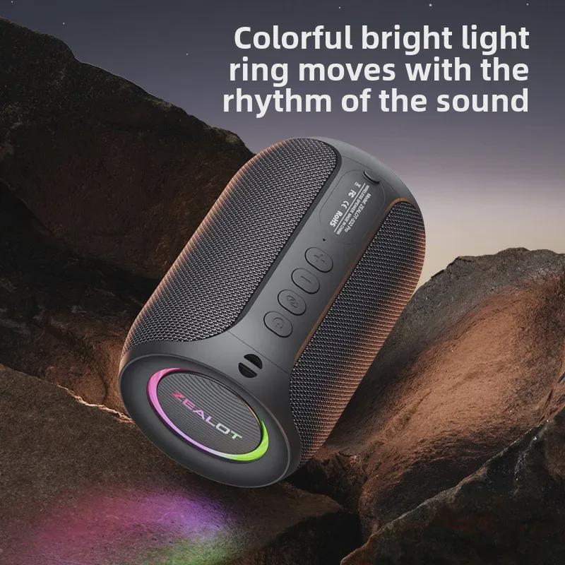 Portable Bluetooth Subwoofer Speaker for Outdoor, Car, and Home Use