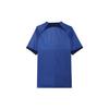 Nike Logo Embroidered Comfortable Quick-Dry Short Sleeve Soccer Shirt Men Tops Campus-Royal HF7187-497