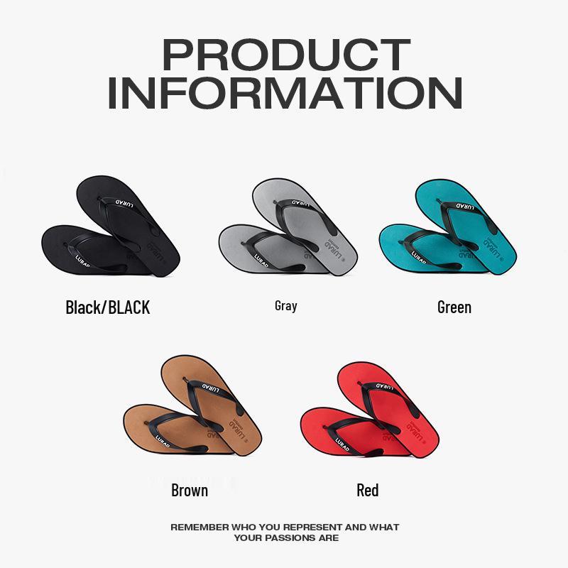 Unisex Summer Flip-Flops: Stylish Non-Slip Beach and Outdoor Sandals