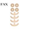 Plaster 4 Pairs Breast Scar Patch Comfortable Irritation-free Ultra-Thin Lightweight Repair Fading Smoothing Surgery Skin Sticker for Girl High