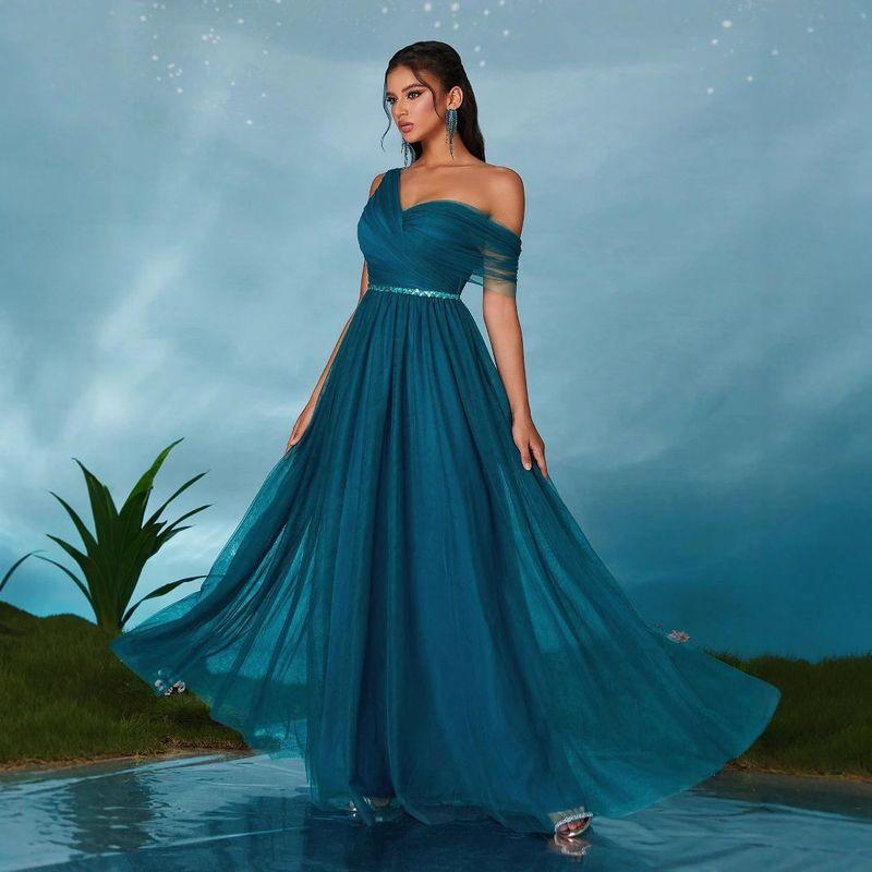 Evening Dress Slim Fit Long Dress New Style Annual Meeting Host Dress Wedding Dress Long Maxi Dress