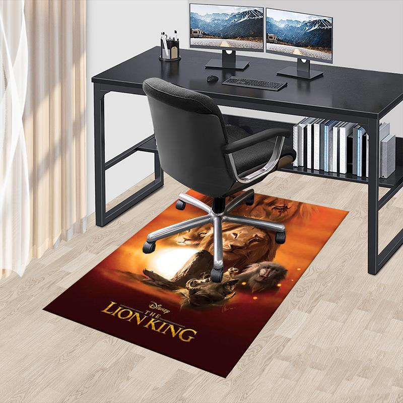 1pc Disney Lion King Carpet Office Rug Mat Home Decor Area Carpet Festival Gift Office desk chair carpet Longlasting Material1107L