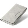 FSD.WG Long Wallet Mens Leather Large Capacity Billfold Gift Thin Business Stylish Male Coin Pocket Gentlemans