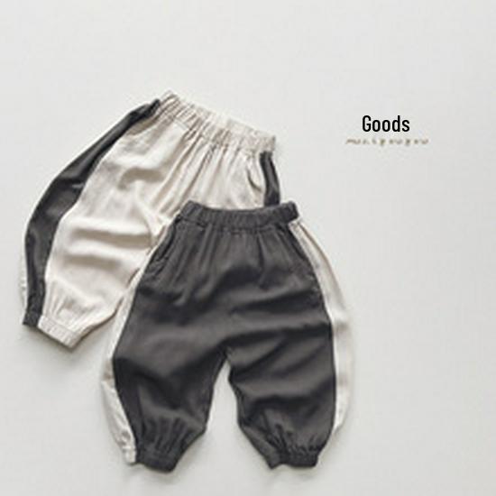 Korean Style Pure Cotton Children's Jumpsuit