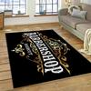 Fashion Barber Shop Series Carpet Hallway Cloakroom Coffee Table Rug Bedroom Home Floor Mat Washable Living Room Decoration