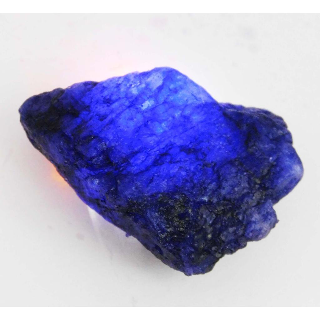 Natural Blue Tanzanite Loose Gemstone Uncut 220.10 Rough for Lapidary and Gem Collections