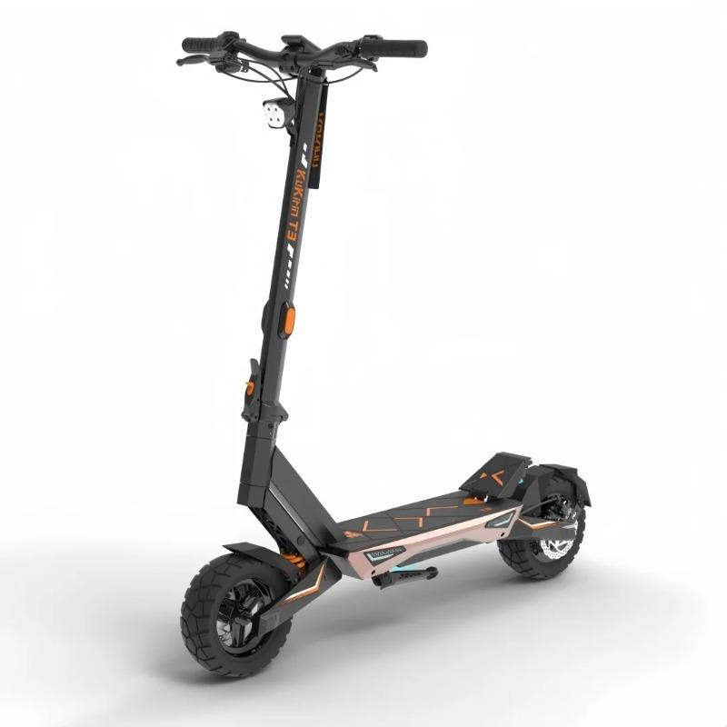 KuKirin T3 Electric Scooter for Adults, 800W Motor, 48V 15.6Ah Battery, 45KM/H Speed, 58KM Range, 10" Tubeless Tires, Foldable E-Scooter