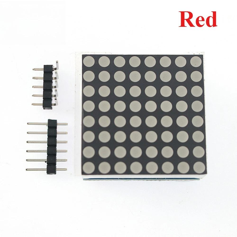 MAX7219 Dot Matrix Module 4 in 1 LED Display Modules Drive With 5 Pin Wires For Arduino Raspberry Pi
