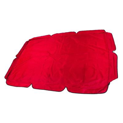 Outdoor Swing Canopy Waterproof Porch Top Cover Replacement UV Proof for Patio Yard Chair Red