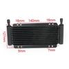 Heavy Duty Aluminum Oil Cooler Kit Universal Transmission Gearbox Cooler Set for Car Engine Overload and Racing