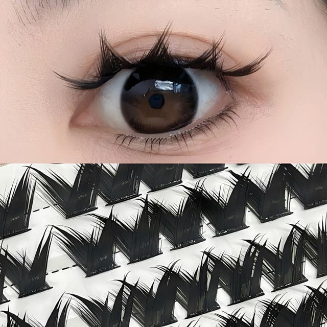 Bonnie Wisp - Густой Мультипак Пучковые Накладные Ресницы M-47 - Black - One Size