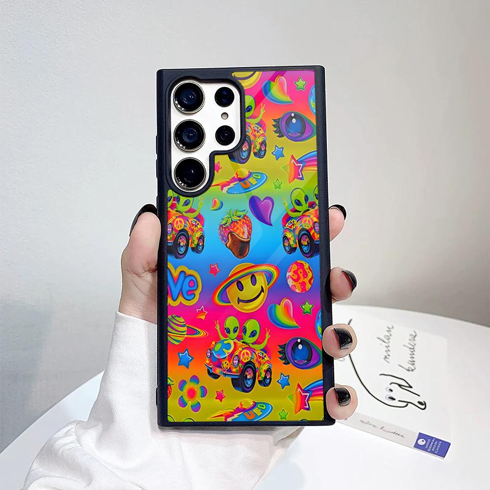 Lisa Frank Phone Case For Samsung Galaxy S26 S25 S24 S23 S22 S21 S20 FE Edge Pro Plus Ultra PC+TPU Cover
