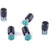 5Pcs 360 Degree Rotary Encoder Code Switch Digital Potentiometer with Push Button 5 Pins and Knob Cap for Arduino (Pack of 5) CYT1100