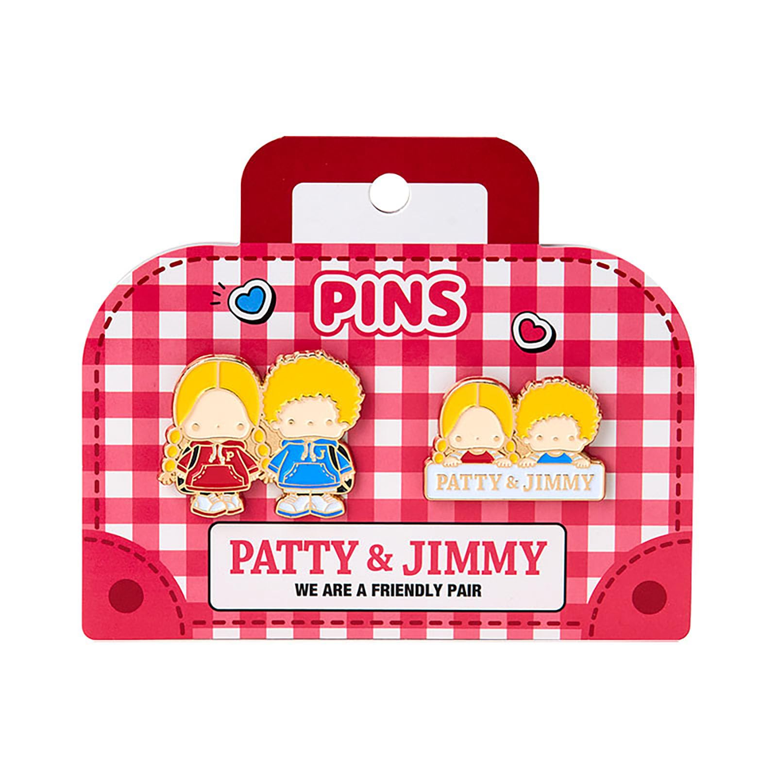 

Sanrio Pin Set Patty Ages 15 and 220370 (Two Lookbooks) & Jimmy, up,