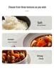 Supor 5L Electric Pressure Cooker: Multifunctional Rice Cooker with Dual Inner Pot and Timer (Model SY-50YC8186).