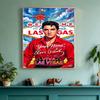 Elvis Presley Personalized Name Round Diamond Painting Kit Diamond Embroidery Painting Rhinestones Mosaic Frameless Handwork Decoration Arts